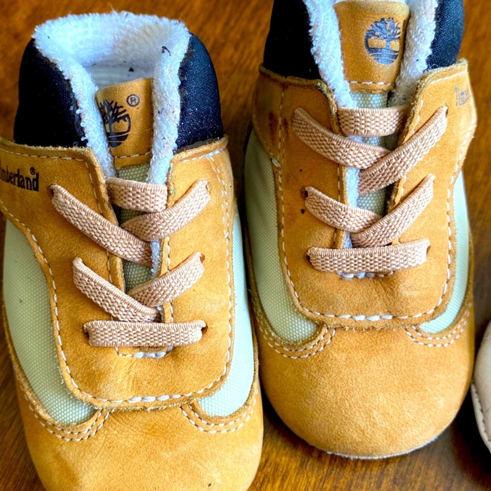 Vintage Timberland Baby Booties